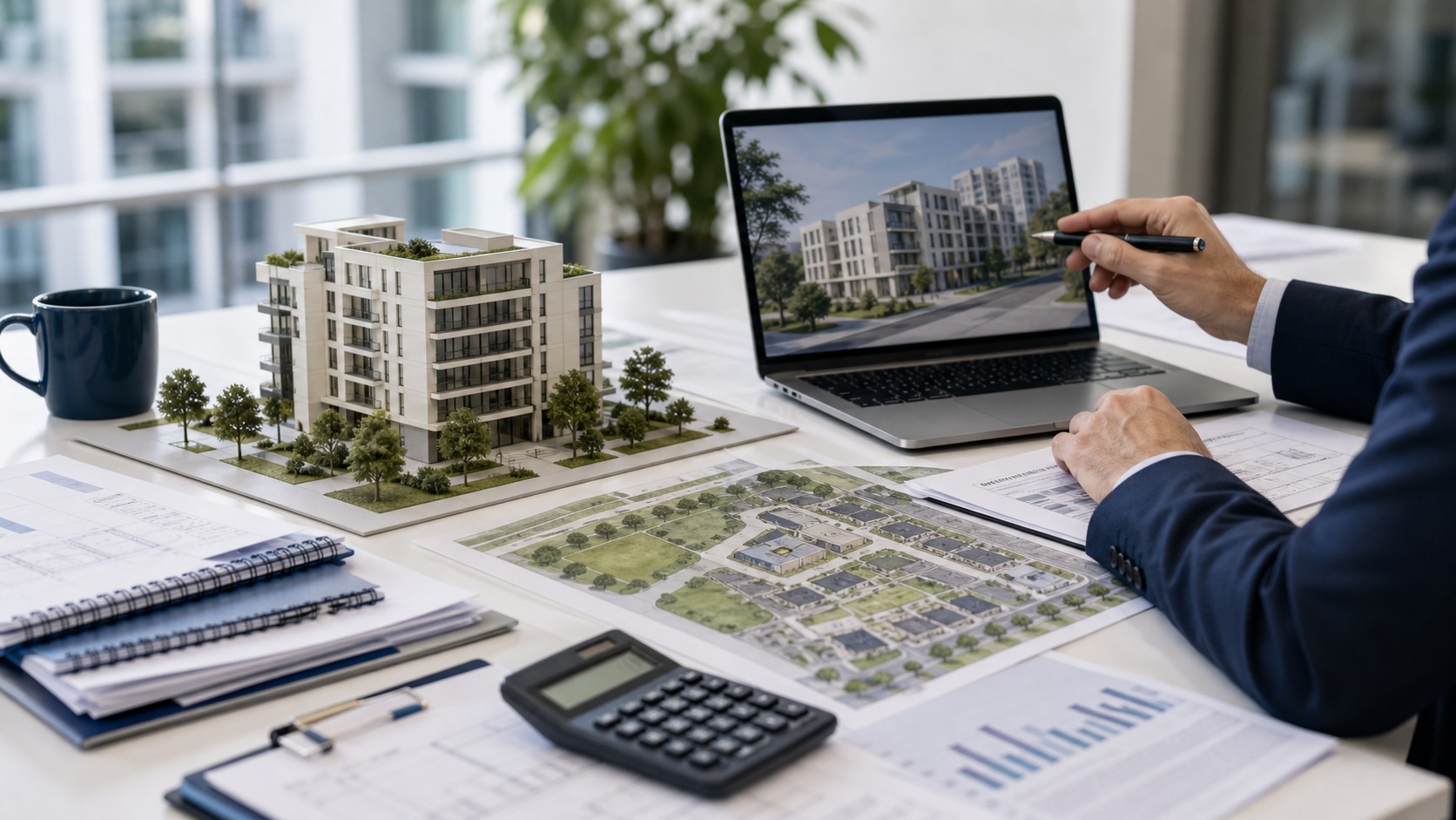 Illustrazione di analisi di fattibilita immobiliare